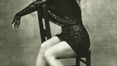 Jessica Biel grayscale