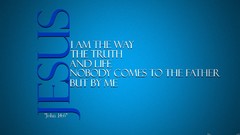 Jesus blue background religion Bible