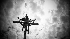 Jesus Christ crucified.