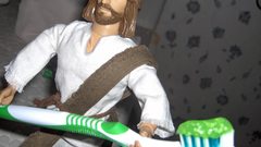 Jesus Christ toothbrush