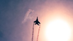 Jet aircraft skyscapes Aircraft