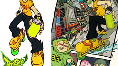 Jet set Radio Manga