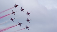 Jet turkish contrails Turkish Air Force
