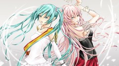 Jewelry earrings bracelets skirts pink hair long hair blue eyes 