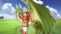 Jill dragon Friends spear