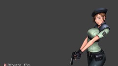 Jill Valentine artwork anime