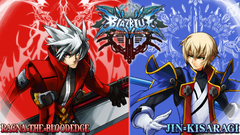 Jin and Ragna Manga