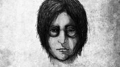 John Lennon drawings men
