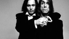 Johnny Depp Actors iggy pop greyscale