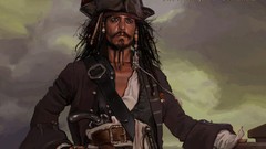 Johnny Depp Pirates of the Caribbean Captain Jack Sparrow