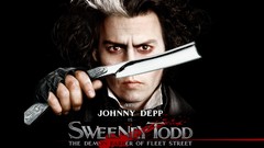 Johnny Depp Sweeney Todd movie posters
