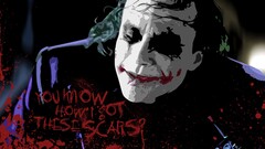 joker Batman The Dark Knight Heath Ledger Movies Typography