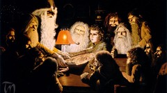 JRR Tolkien Gandalf The Hobbit artwork Bilbo Baggins fantasy 