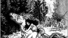 Julie Bell monochrome artwork