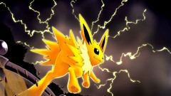 Jump game storm Anime lighting Pokemon jolteon video games