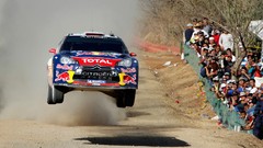 Jump Mexico Red Bull rally wrc Rally Car Citroen C4 WRC 