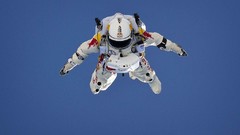 Jump outer space skydiving Felix Baumgartner