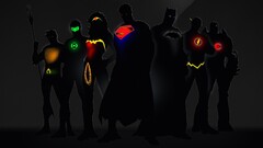Justice League superman Batman Wonder Woman the flash cyborg