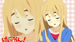 k - on anime girls kotobuki tsumugi Anime blonde closed eyes