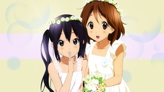 k - on hirasawa yui nakano azusa Anime anime girls two women