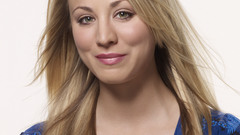 Kaley cuoco white background