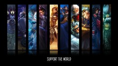 Karma League of Legends blitzcrank panels Sona Soraka Zilean 