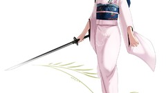 Katana Anime anime girls kara no kyoukai ryougi shiki