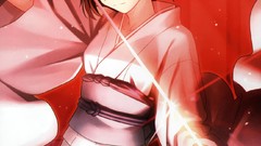 Katana Anime anime girls kara no kyoukai ryougi shiki Japanese 