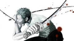 Katana Anime One Piece (anime) Roronoa Zoro selective coloring