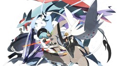 Katana Anime Pokemon touhou hinanawi tenshi altaria Suicune 