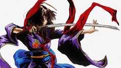 Katana Anime Ribbons Swords anime girls kara no kyoukai ryougi 