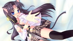 Katana Anime Swords anime girls