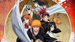 Katana bleach kurosaki ichigo inoue orihime kuchiki rukia 