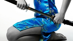 Katana blue dress