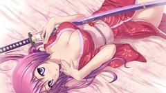 Katana girls with swords