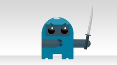 Katana minimalistic ninjas