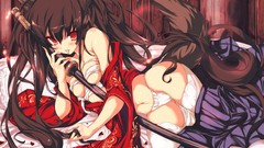 Katana nekomimi girls with