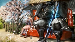 Katana samurai armor