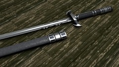 Katana Swords cgi Cinema4D