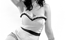 Katy perry monochrome greyscale