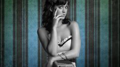 Katy perry singers stripes