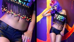 Katy perry stomach navel