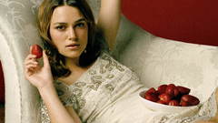 Keira Knightley Celebrity strawberries
