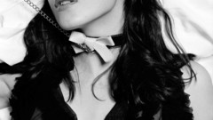 Keira Knightley grayscale monochrome