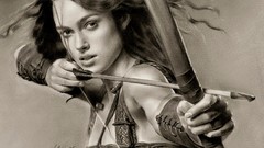 Keira Knightley illustrations artwork