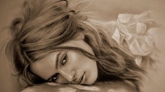 Keira Knightley illustrations artwork