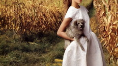 Keira Knightley little dog