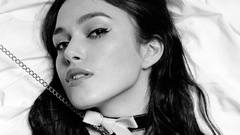 Keira Knightley monochrome