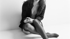 Keira Knightley monochrome greyscale