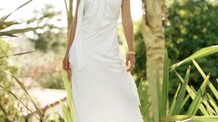 Keira Knightley white dress